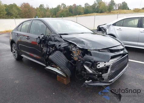 2021 Toyota Corolla Se from USA, damaged, VIN JTDS4MCE1MJ055780